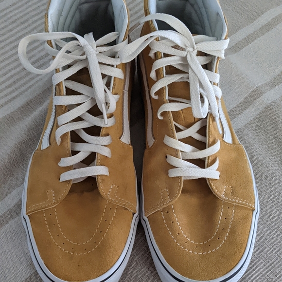 Men's Mustard Yellow Vans - Picture 2 of 8